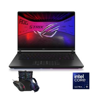 اسوس ROG Strix SCAR 18 G835LX-AI464W لاب توب - انتل كور™ الترا 9-275HX - رامات 64 جيجا بايت - هارد ديسك 4 تيرا بايت SSD - جرافيك NVIDIA® GeForce RTX 5090 24GB - شاشة 18" 2.5K Mini LED بوصه 240 هرتز - ويندوز11 - اسود