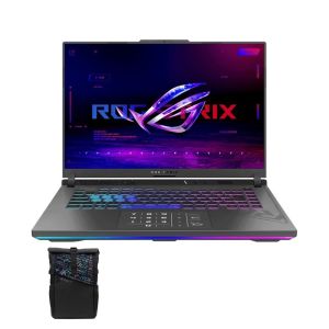 اسوس ROG Strix G16 G614FP-GR169W لاب توب - معالج AMD Ryzen™ 9-9955HX - رامات 16 جيجا بايت - هارد ديسك 1 تيرا بايت SSD - جرافيك NVIDIA® GeForce RTX™ 5070 8GB - شاشه 16" FHD+ بوصه 165 هرتز - ويندوز 11 - رمادي