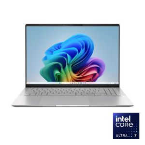 اسوس فيفو بوك S16 S3607CA-SH070W - انتل® كور™ الترا 7-255H - رامات 16 جيجا بايت - هارد ديسك 1 تيرا بايت SSD - جرافيك Intel® Arc™ Graphics - شاشة 16.0'' FHD OLED بوصه 60 هرتز - ويندوز11 - فضي