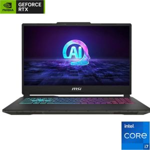 ام اس اي Cyborg 15 A13VF لاب توب - انتل® كور™ i7-13620H - رامات 16 جيجا بايت - هارد ديسك 512 جيجا بايت SSD - جرافيك NVIDIA® GeForce® RTX 4060 8GB - شاشة 15.6" FHD بوصه 144 هرتز - اسود
