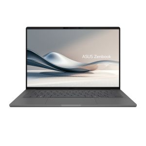 اسوس Zenbook A14 UX3407RA-QD010W لاب توب - معالج Snapdragon® X Elite X1E 78 100 - رامات 32 جيجا بايت - هارد ديسك 1 تيرا بايت - جرافيك Qualcomm® Adreno™ - شاشه 14'' WUXGA OLED - ويندوز 11 - رمادي