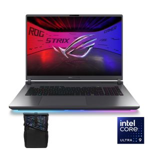 اسوس ROG Strix G18 G815LW-S9033W لاب توب - انتل® كور™ الترا 9-275HX - رامات 32 جيجا بايت - هارد ديسك 1 تيرا بايت SSD - جرافيك NVIDIA® GeForce RTX™ 5080 16GB - شاشة 18" 2.5K بوصه 240 هرتز - ويندوز11 - رمادي